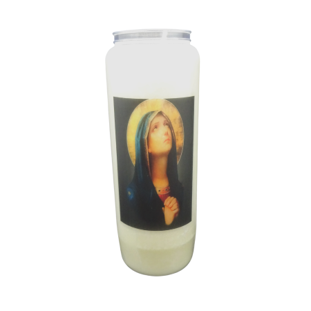 Noveenkaars 122 - HV023 - 9 dagen brander (5 stuks)