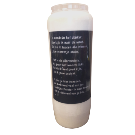 Noveenkaars 158 - SPR017 - 9 dagen brander (5 stuks)