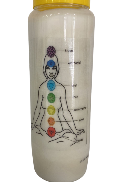 Noveenkaars 174 - Chakra (5 stuks) - 6 dagen Brander