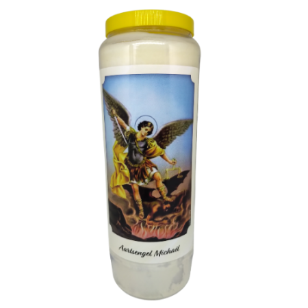 Aartsengel Michael 2 - Noveenkaars - 9 dagen brander (5 stuks)