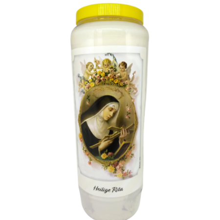 Heilige Rita - Noveenkaars - 9 dagen brander (5 stuks)