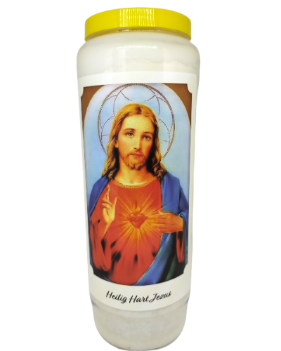 Heilig Hart Jezus - Noveenkaars - 6 dagen brander (5 stuks)