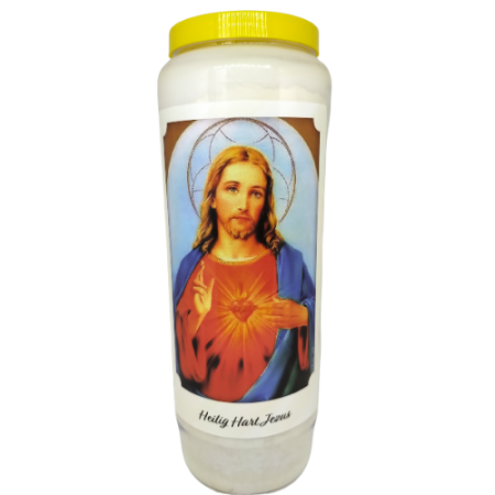 Heilig Hart Jezus - Noveenkaars - 9 dagen brander (5 stuks)