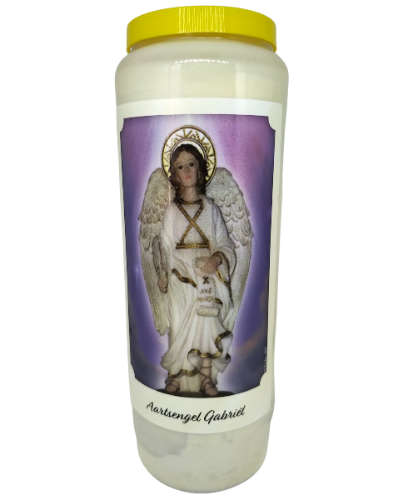 Engelbewaarder Gabriel 3 - Noveenkaars - 6 dagen brander (5 stuks)