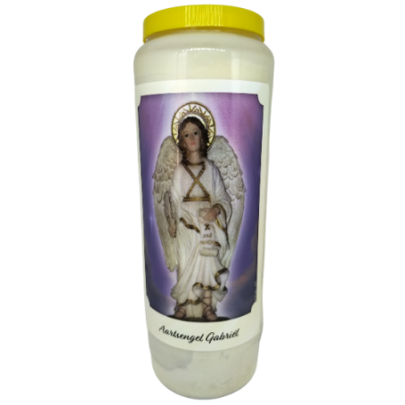 Engelbewaarder Gabriel 3 - Noveenkaars - 6 dagen brander (5 stuks)