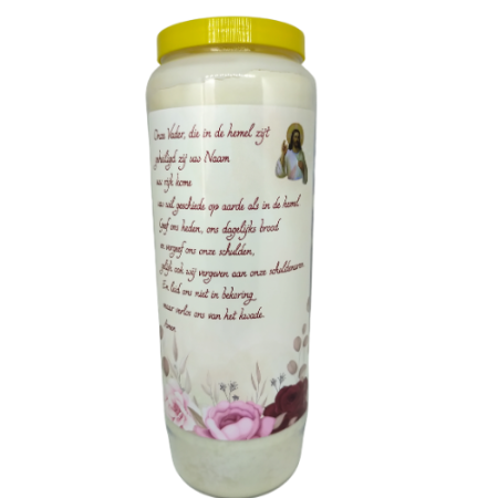 Onze Vader - Noveenkaars - 9 dagen brander (5 stuks)