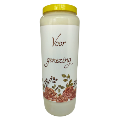 Voor genezing - Noveenkaars - 6 dagen brander (5 stuks)