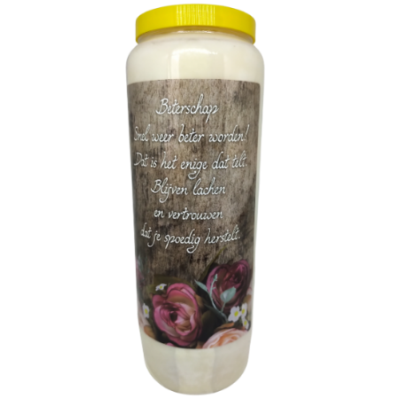 Beterschap - Noveenkaars - 6 dagen brander (5 stuks)