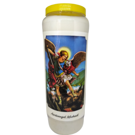 Aartsengel Michael - Noveenkaars - 6 dagen brander (5 stuks)